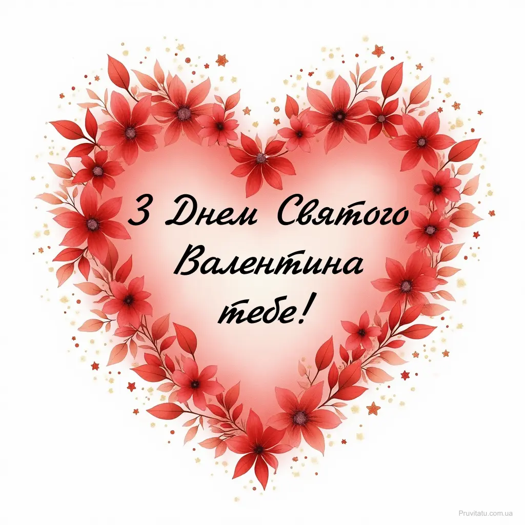 Кохана з днем святого валентина