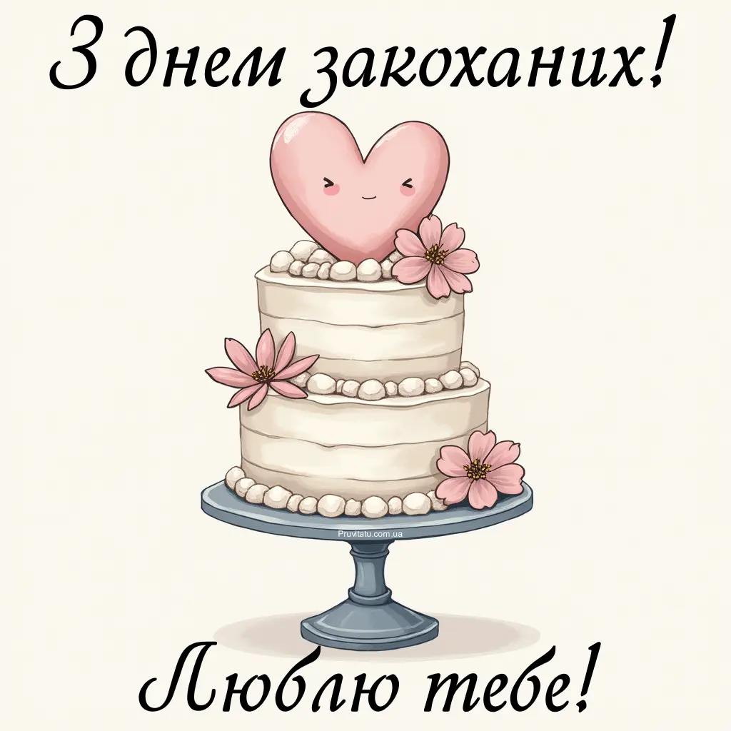 Привітання з днем закоханих дружину