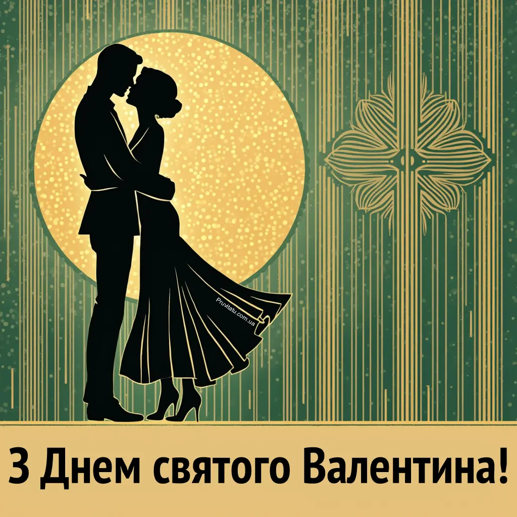 Вітання з днем святого Валентина подрузі