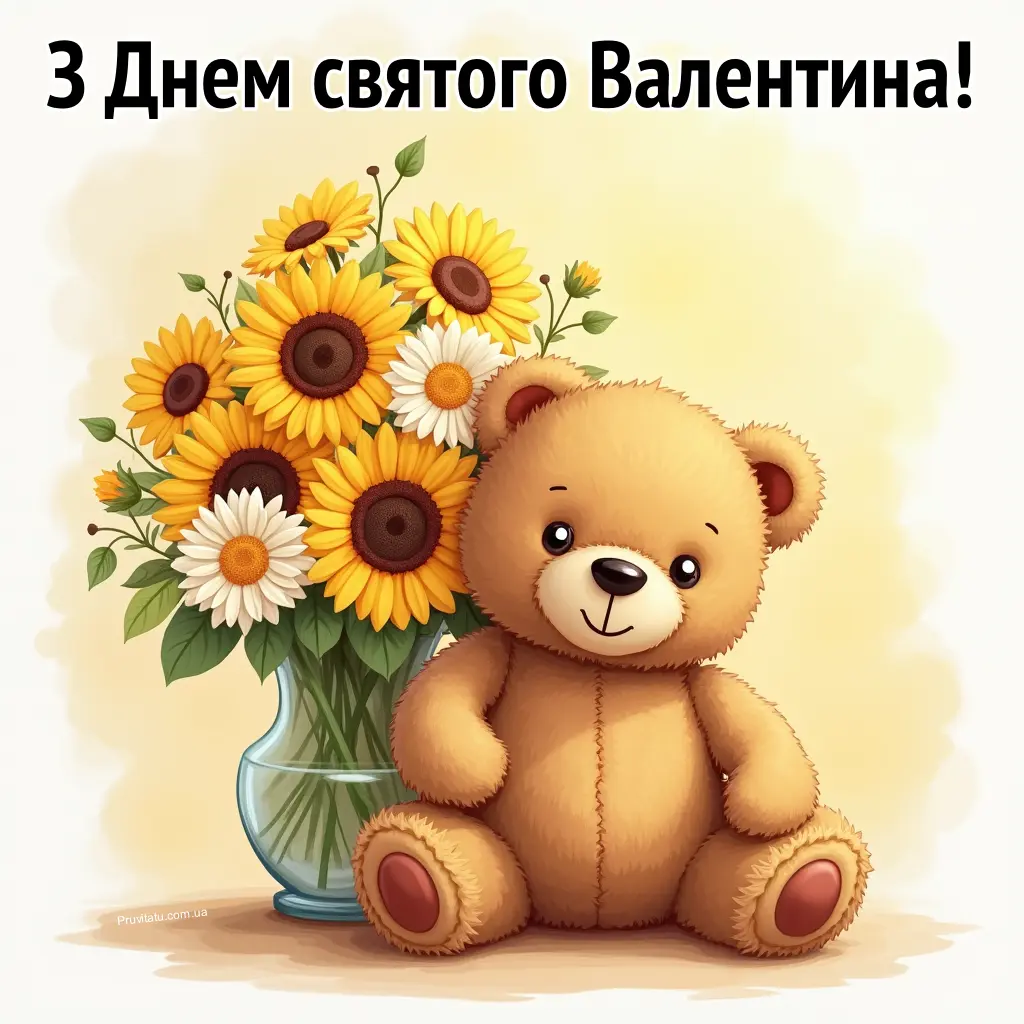 З днем святого Валентина українською
