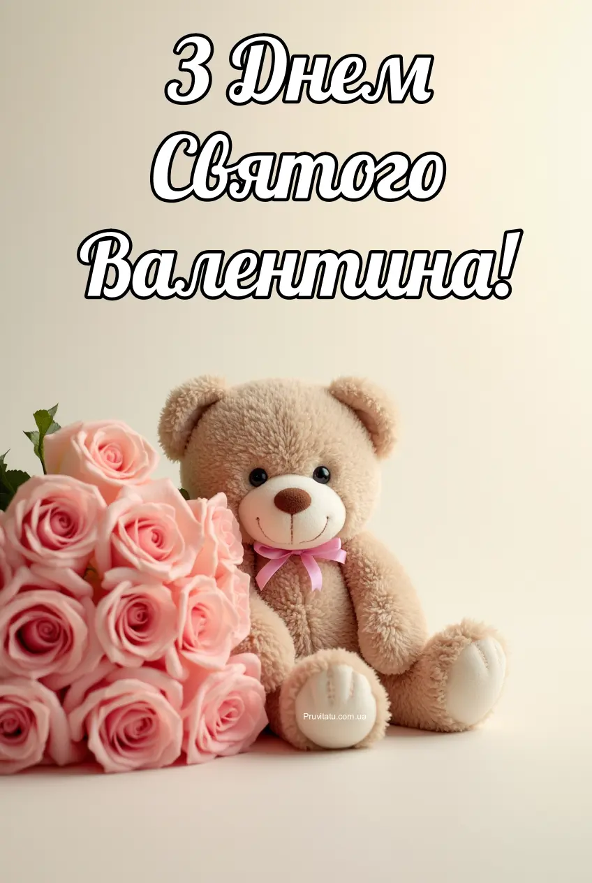 З днем закоханих дружині