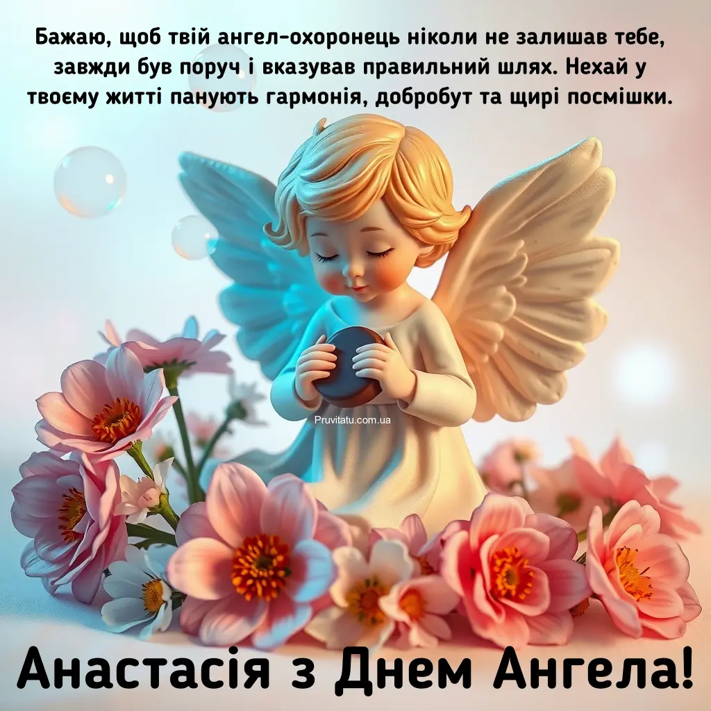 Привітання з днем ангела Анастасія