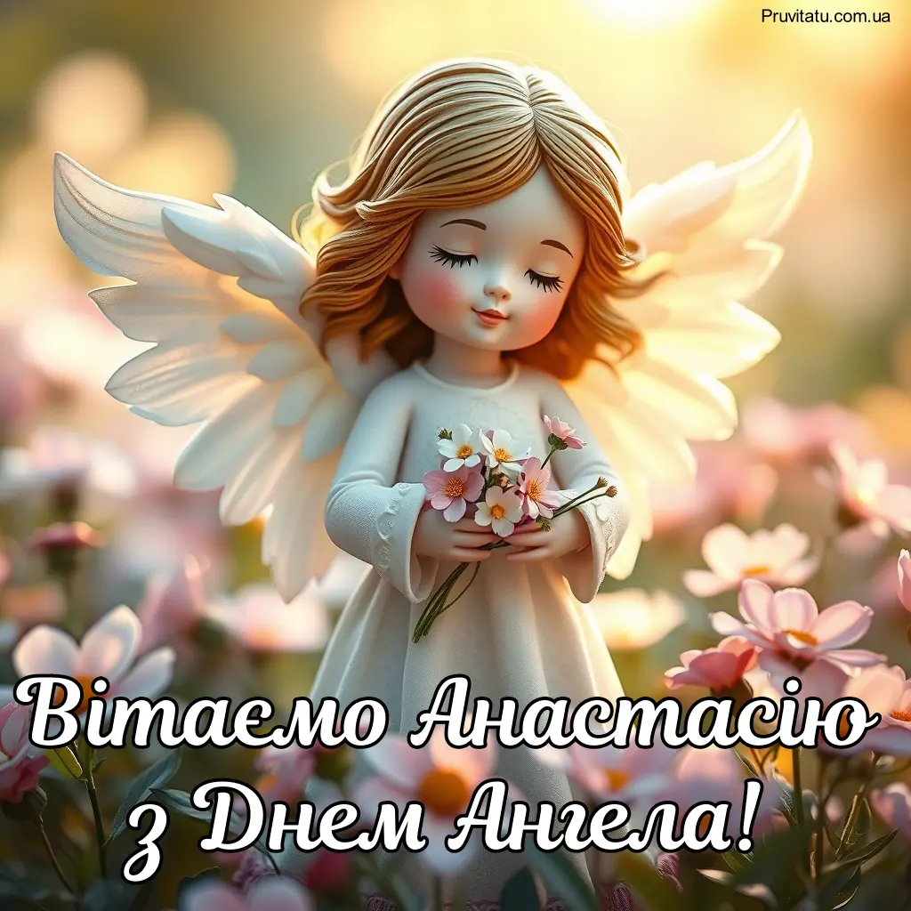 Вітання з днем ангела Анастасії