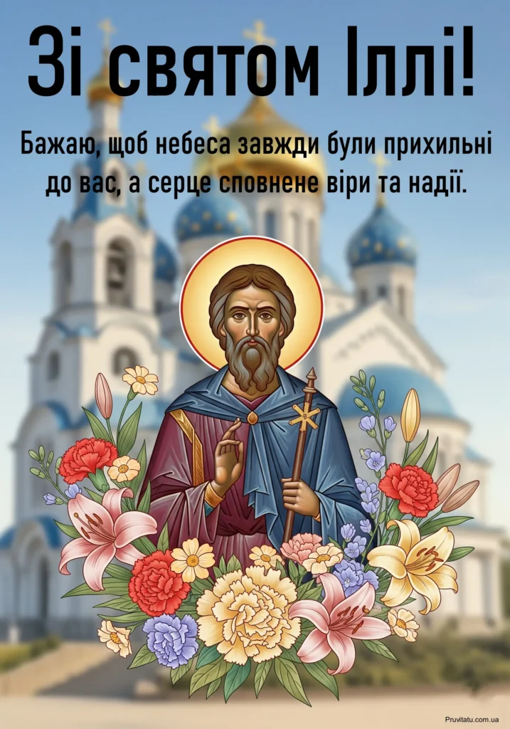 Вітання зі святом Іллі