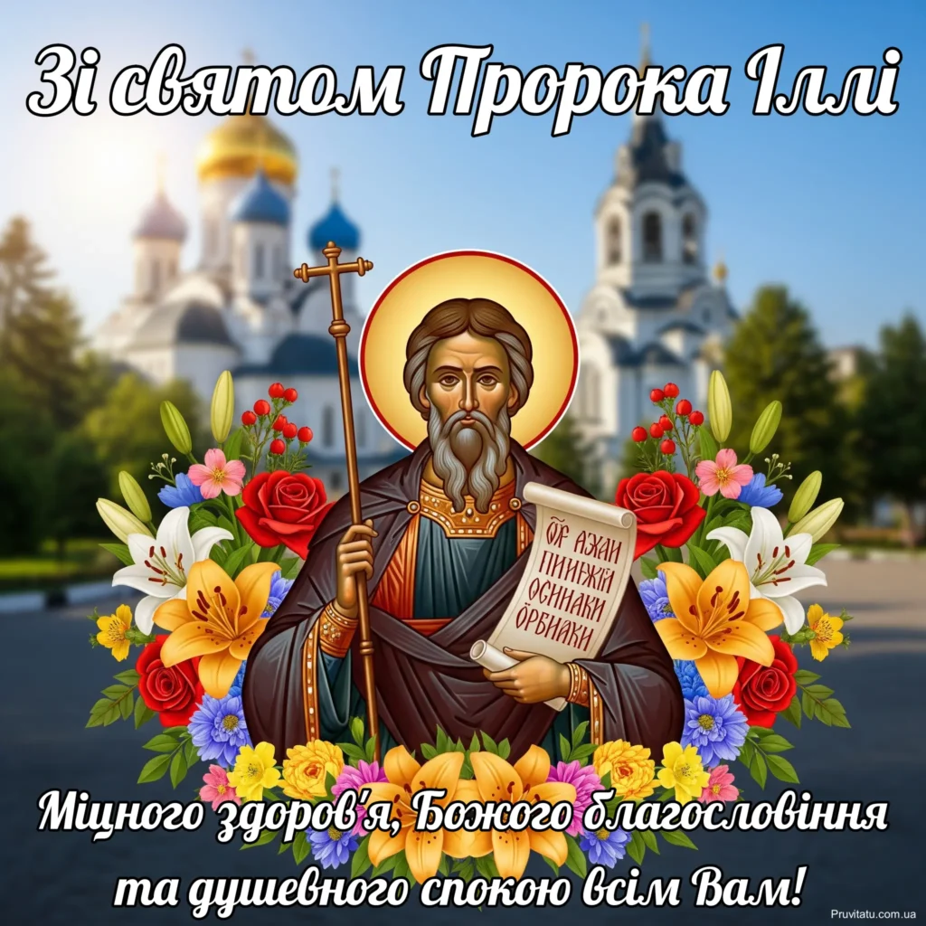 Зі святом пророка Іллі картинки